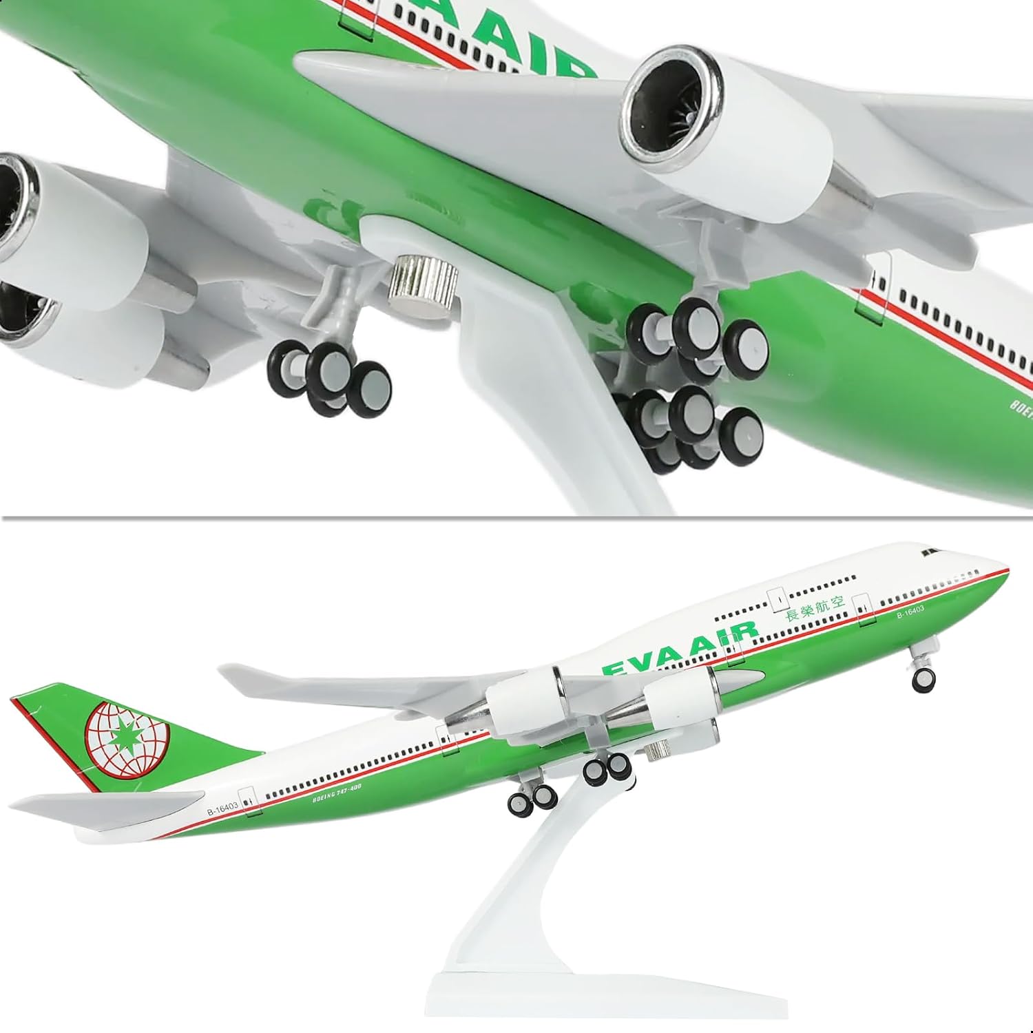 30 cm, model samolotu B747 z ż – Model Kit Eva recenzja i cena