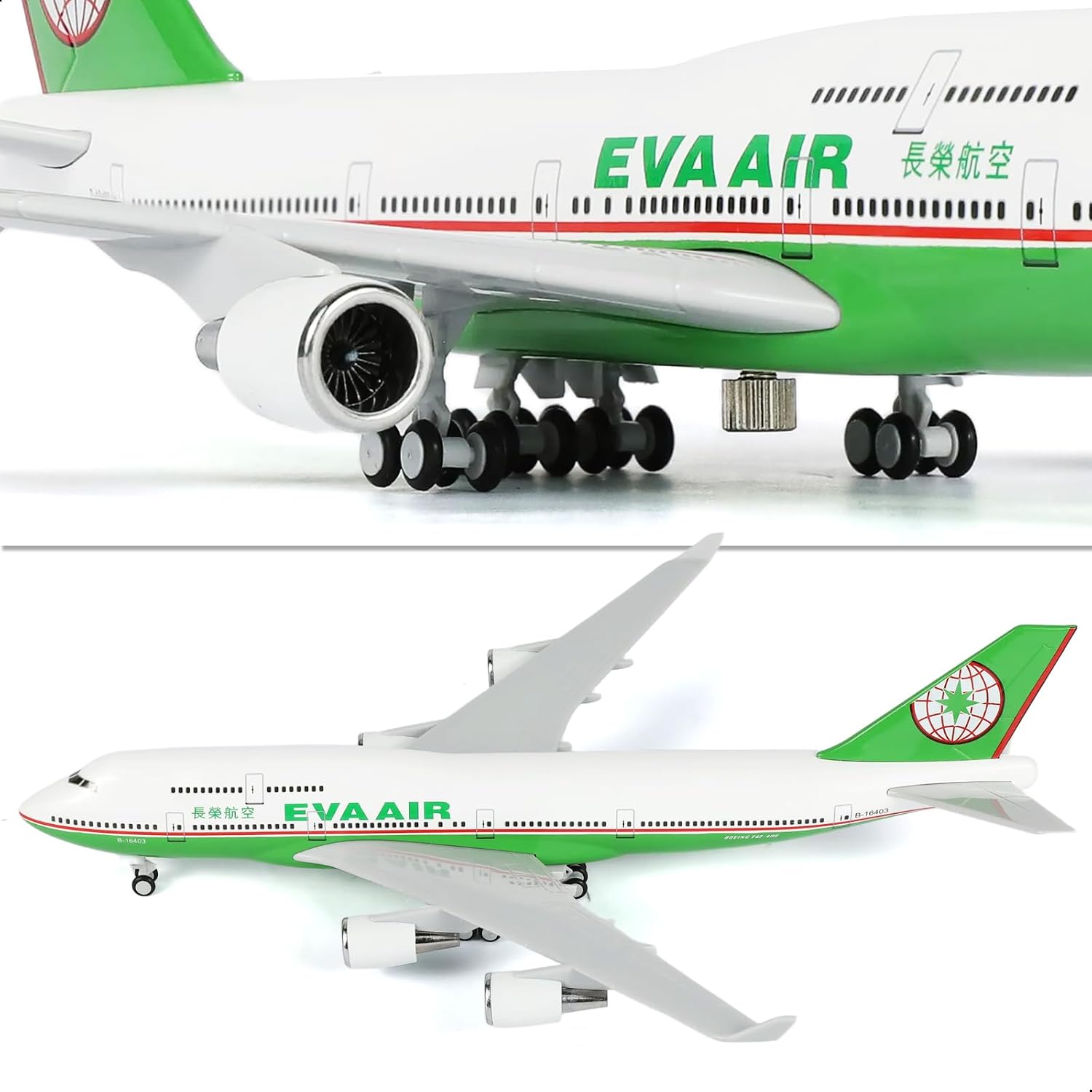 30 cm, model samolotu B747 z ż – Model Kit Eva recenzja i cena