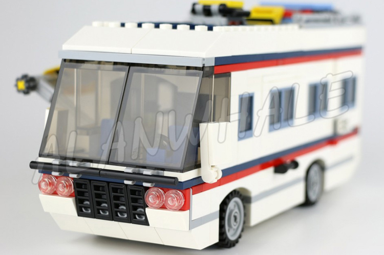 792 elementy Kreatywny kamper  – Model Kit Yacht recenzja i cena